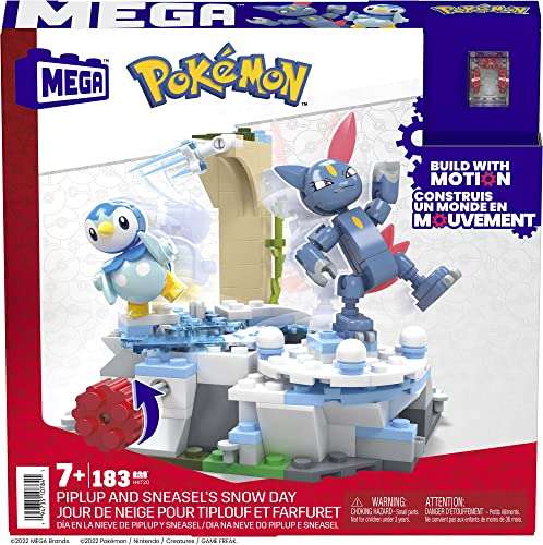 Mattel Mega Construx Pokémon Plinfas und Sniebels Schneetag