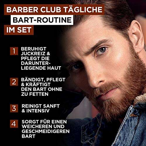 L'Oréal Men Expert Bartpflege Set mit Bartöl und Bartshampoo