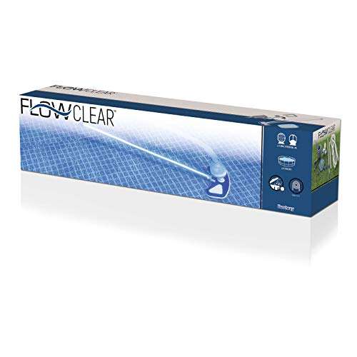 Bestway Flowclear Poolpflege Deluxe-Set, für alle gängigen Pools von Bestway,außer Stahlwandpoolsbis, bis 610 cm