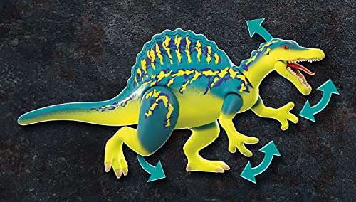 Preisjäger Junior: playmobil Dino Rise - Spinosaurus: Doppelte Verteidigungs-Power