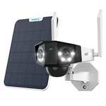 Reolink DUO 2, Akku WLAN Überwachungskamera, 6W Solarpanel, Dual-Lens, Spotlight
