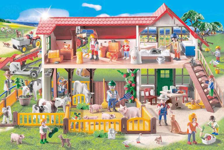 Schmidt Playmobil On The Farm Children's Jigsaw Puzzle 100 teile