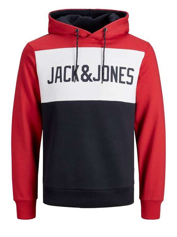 JACK & JONES Male Hoodie Colourblocking Logo | Größe S-XXL