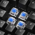 Sharkoon Skiller SGK30 Blue, Mechanische USB Gaming Tastatur (mit RGB Beleuchtung, blaue Schalter, N-Key-Rollover