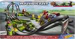 Hot Wheels - Mario Kart Rundkurs Trackset Deluxe
