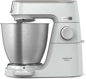 Kenwood Titanium Chef Baker XL KVL65.001WH Küchenmaschine, 7 Liter, 1200 W