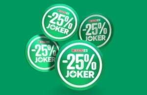 Spar: "4x" 25% Joker pro Einkauf ab Montag, 29.04