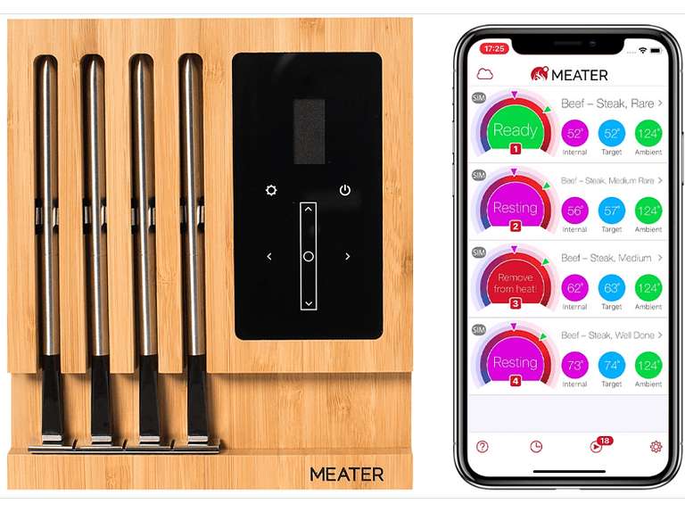Meater Block - Smart Bluetooth Fleisch-Thermometer digital