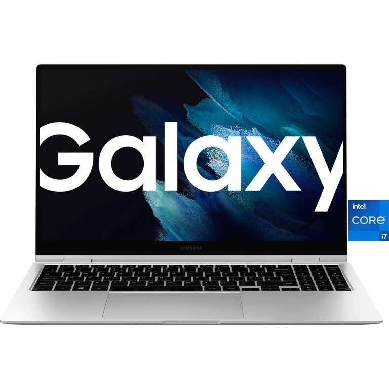 Samsung Notebook »Galaxy Book Pro 360«, (39,62 cm/15,6 Zoll), Intel, Core i7, Iris Xe Graphics, 512 GB SSD