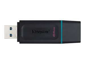 Kingston DataTraveler Exodia - 64 GB - USB Typ-A - 3.2 Gen 1 (3.1 Gen 1) - Kappe - 11 g - Schwarz