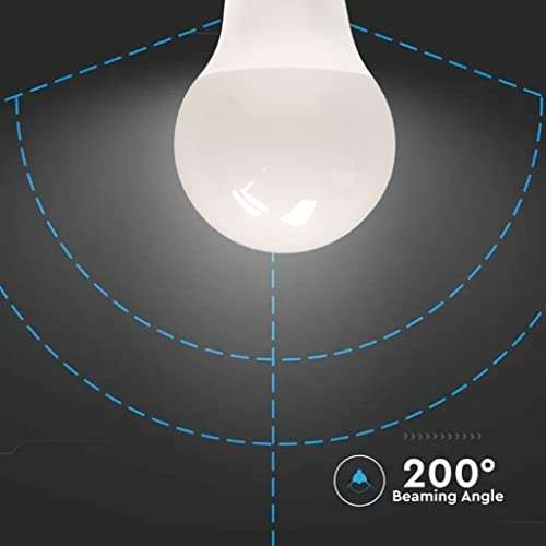 3x V-TAC LED Glühbirne E27 8,5W (entspricht 60W)