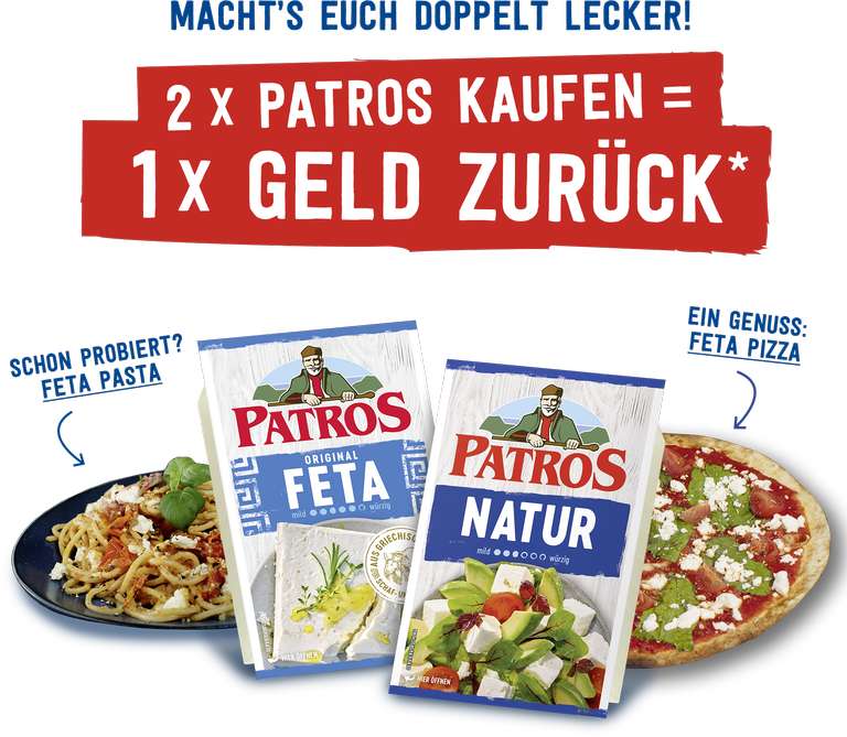 [GZG] 2x PATROS kaufen = 1x Geld zurück