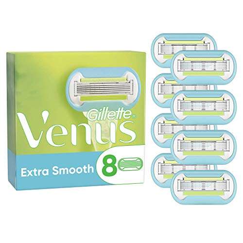 Gillette Venus Extra Smooth Rasierklingen Damen, 8 Ersatzklingen