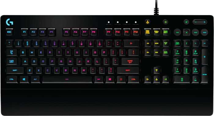 Logitech G213 Prodigy Gaming-Tastatur mit RGB-Beleuchtung, Programmierbare G-Tasten