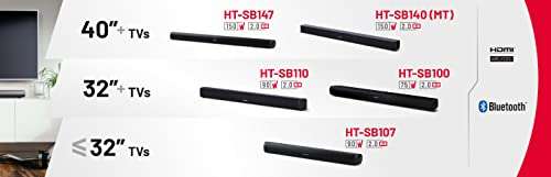Sharp HT-SB147 Bluetooth Soundbar