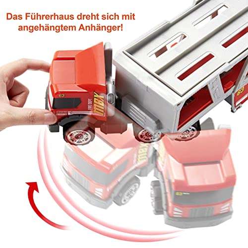 Matchbox HHJ12 - Feuerwehr-Rettungswagen Spielset
