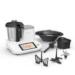 Moulinex Click & Cook Küchenmaschine mit Küchenwaage, 3,6 l, 1400 W, 32 Funktionen, 10 Auto-Programme