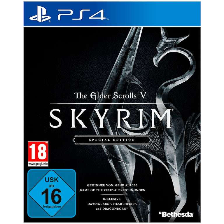 "The Elder Scrolls V: Skyrim Special Edition" (PS4) zum himmlischen, neuen Bestpreis (mit Flexikonto, oder Versand in Hermes Paketshop)
