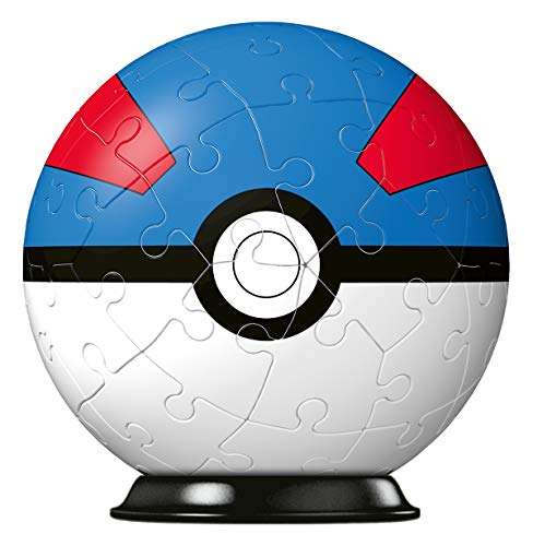 Ravensburger 3D Puzzle 11265 - Puzzle-Ball Pokémon Pokéballs - Superball
