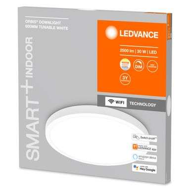 LEDVANCE Dimmbare LED-Deckenleuchte SMART+ DOWNLIGHT LED/30W