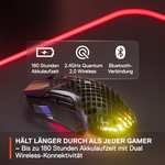 SteelSeries Aerox 5 Wireless Gaming-Maus – Ultraleichte 74 g – 9 Tasten – Bluetooth/2,4 GHz – 180 Std. Akkulaufzeit