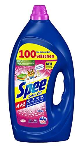 Spee Aktiv Gel Color 4 + 1 Waschmittel (100 Waschladungen)
