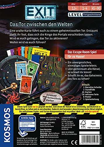 EXIT - Bundle "Die vergessene Insel" + "Die Känguru-Eskapaden" + "Das Tor zwischen den Welten"