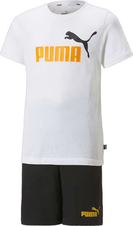 Puma Youth Logo Tee & Shorts Set in 3 verschiedenen Farben & vielen Größen