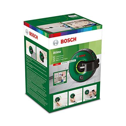 Bosch 2-in-1 Linienlaser Atino mit integriertem Maßband