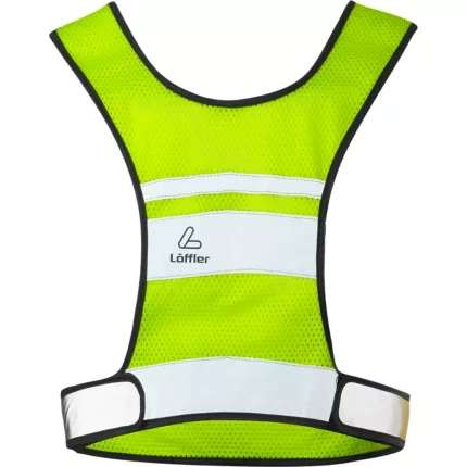 Löffler Reflex Vest neon gelb (S-L) - Reflektorweste für Radfahrer