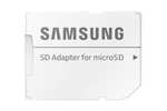 Samsung PRO Plus R160/W120 microSDXC 256GB Kit, UHS-I U3, A2, Class 10