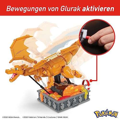 Mattel Mega Construx Pokémon Motion Glurak