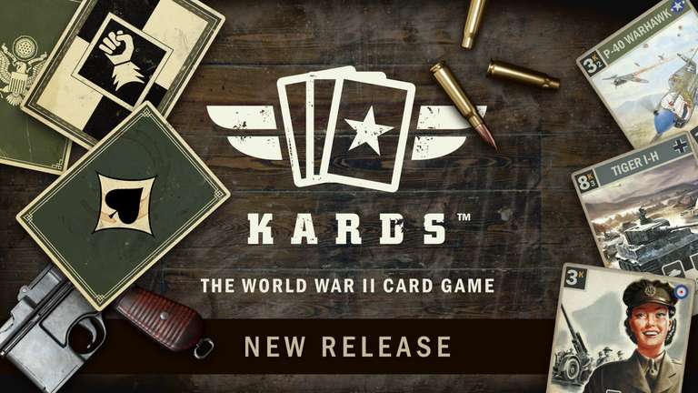 "KARDS – Das Card Game zum Zweiten Weltkrieg" + "Kards Starterpaket" gratis im Epic Store