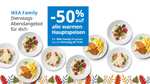 Jeden Dienstag ab 17 Uhr: -50% auf alle warmen Hauptspeisen* im IKEA Restaurant