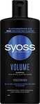 Syoss Shampoo Volume (440 ml), Volumen Shampoo für feines & plattes Haar