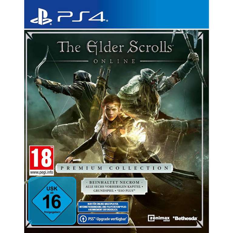 "Elder Scrolls Online: Premium Collection II" (PS4 oder PS5 mit Abwärtkompatibilität/XBOX One/Series X/PC) All Inclusive Urlaub in Tamriel
