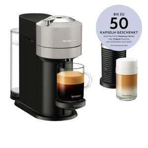 Krups XN 910B Nespresso Vertuo Next Kapselmaschine Kaffeemaschine + Aeroccino 3 Milchaufschäumer