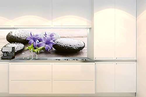 DIMEX selbstklebende Küchenrückwand-Folie Spa Hot Stones 180x60cm