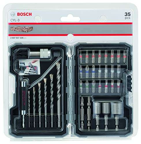 Bosch Professional 35tlg. CYL-3 Beton Bohrer und Bit Set Extra Hart