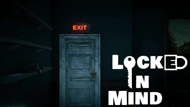 "Locked in Mind" (Windows PC) vitueller Escape Room dzt. noch gratis auf Steam
