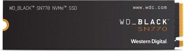 Western Digital WD_BLACK SN770 NVMe SSD 2TB, PlayStation 5 kompatibel