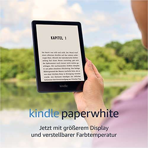 Kindle Paperwhite (16 GB) mit 6,8-Zoll-Display (17,3 cm) und verstellbarer Farbtemperatur