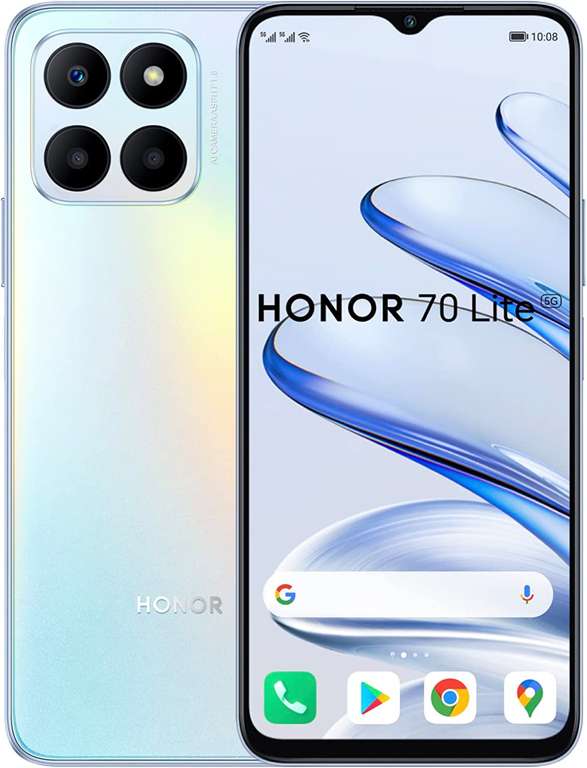 Honor 70 Lite 5G, 4/128GB, silber