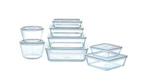 Pyrex Cook & Freeze Glasgefäß-Set | 8-teilig