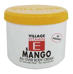 Village 9506-18 Mango Body Cream 500ml mit Vitamin E
