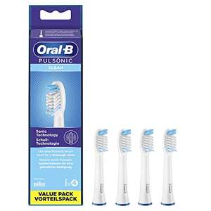 4x Oral-B Pulsonic Clean Aufsteckbürsten für Schallzahnbürste