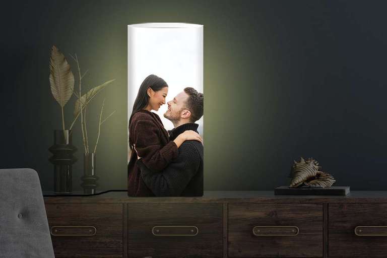 Lieblingsfoto: Lampe mit individuellem Foto ab 9,95€