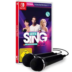 Let's Sing 2023 (Deutsche Hits) inkl. 2 Mikrofone (Nintendo Switch)