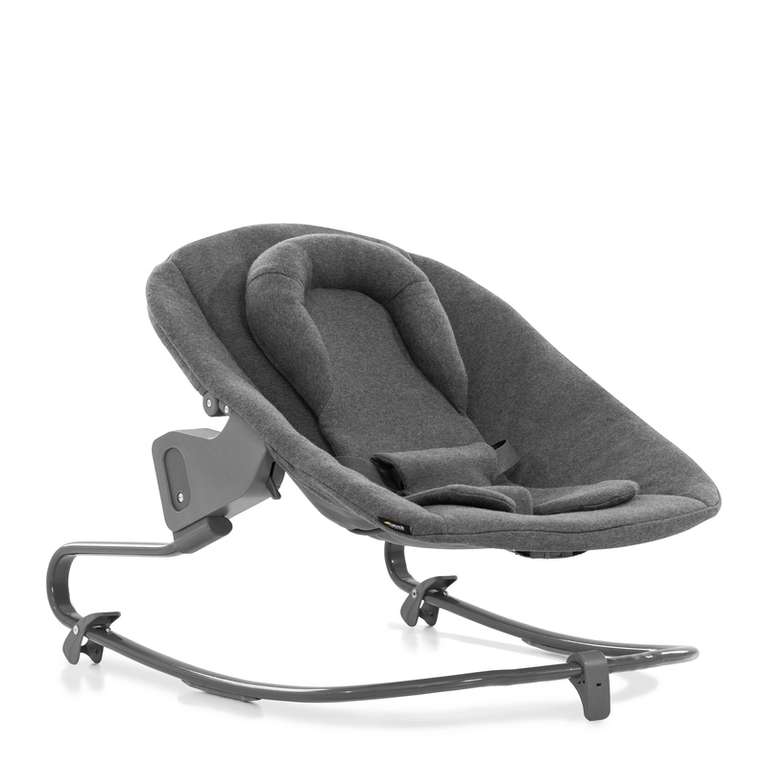 Hauck Alpha Bouncer Premium Babywippe, jersey charcoal