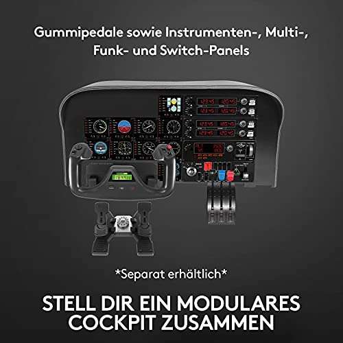 Logitech G Saitek Pro Flight Yoke System für Flug Simulatoren / PC-WHD "Wie Neu"
